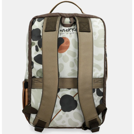 Anekke Sophia Double Compartment Travel Backpack Cream