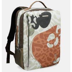 Anekke Sophia Double Compartment Travel Backpack Cream