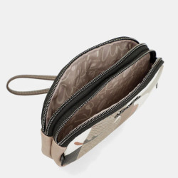 Anekke Sophia Double Compartment Cream Toiletry Bag