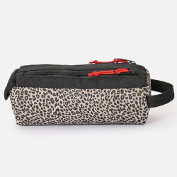 Rip Curl Leo 2-Compartment Pencil Case Black