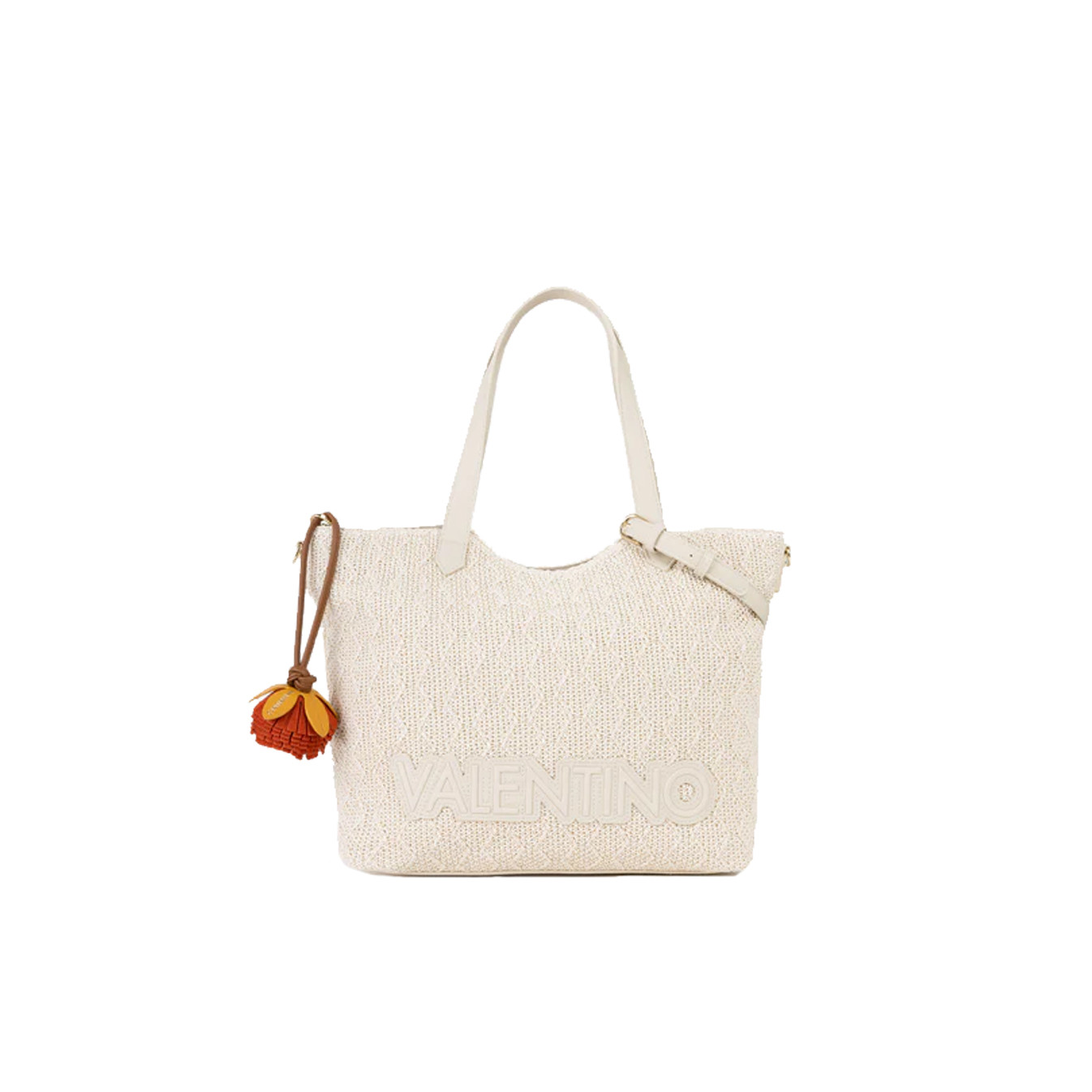 Valentino Courmayeur Woven Shopping Bag