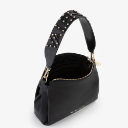 Valentino Dea Re Crossbody Bag with Stud Details Nero