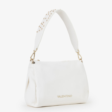 Valentino Dea Re Crossbody Bag with Stud Details Bianco