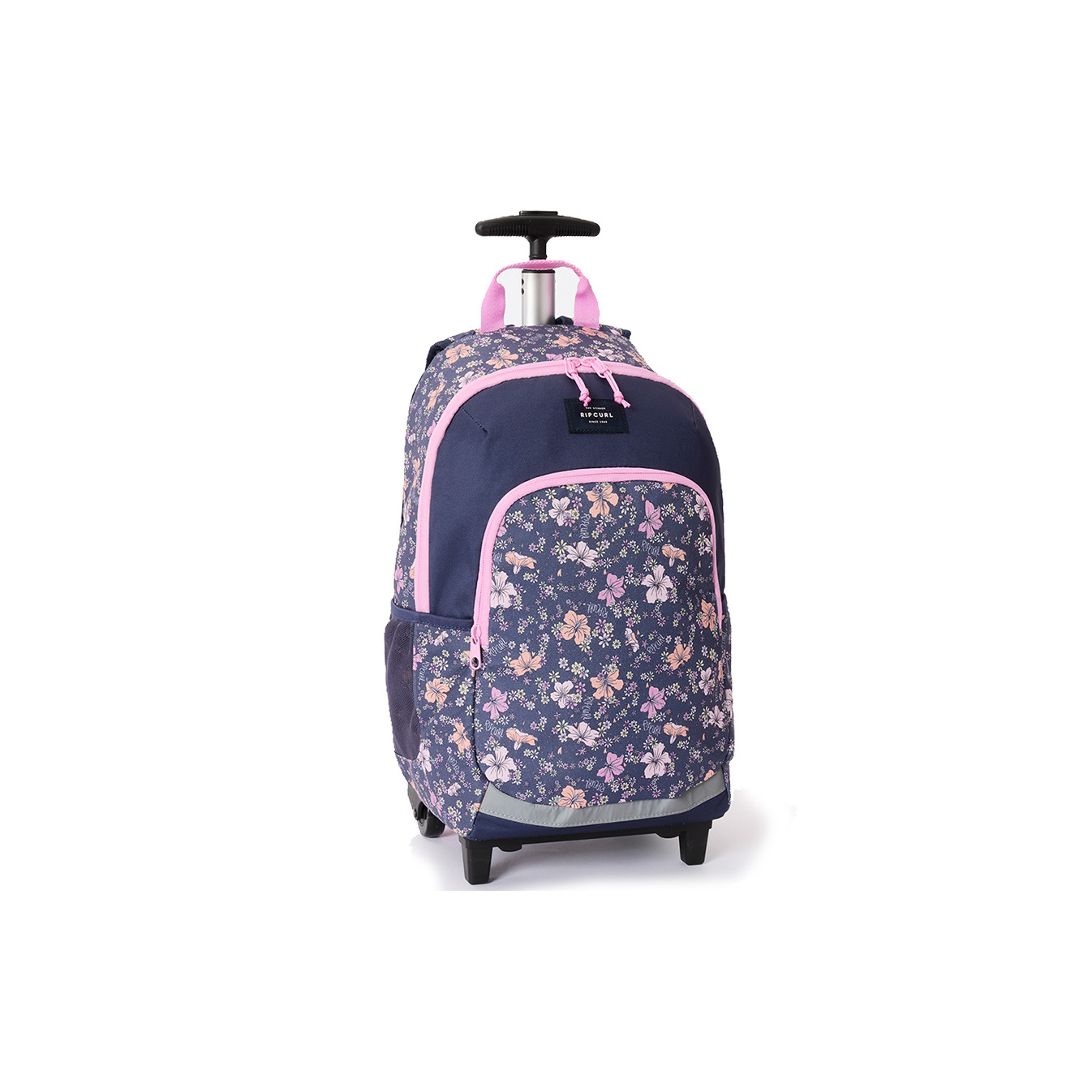 Rip Curl Crystal Cove 30L Navy Pink Wheeled Backpack