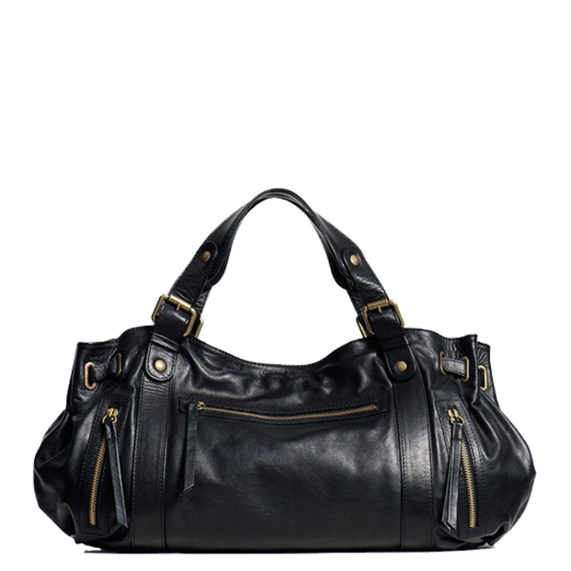 Gérard Darel Le Rebelle Zippered Black