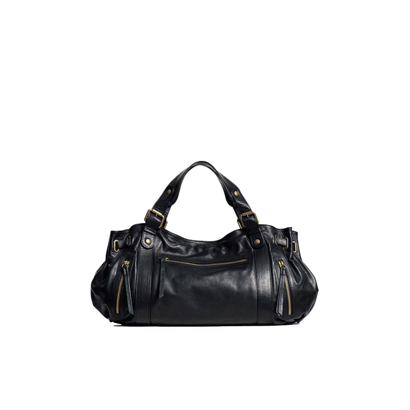 Gérard Darel Le Rebelle Zippered Black