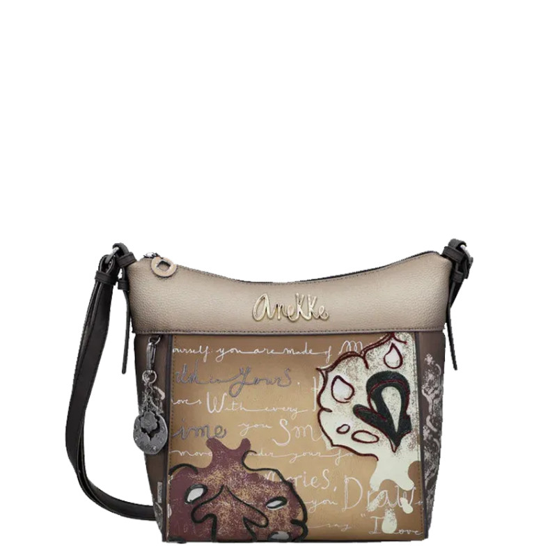 Anekke Real Crossbody Bag Taupe