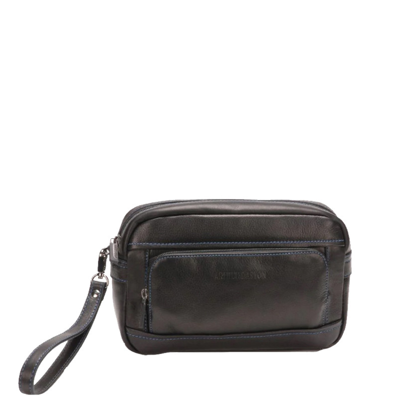 Arthur & Aston Pablo Men's Toiletry Bag 1589-22 Black/Blue