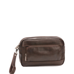 Arthur & Aston Pablo Men's Toiletry Bag 1589-22 Chestnut