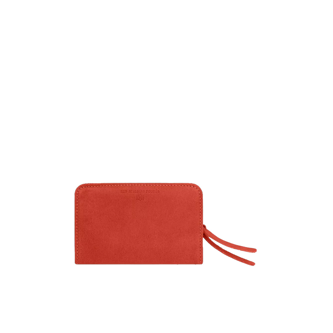 Fourès Workshops Biker Wallet Companion Néréides B53 Orange Confite