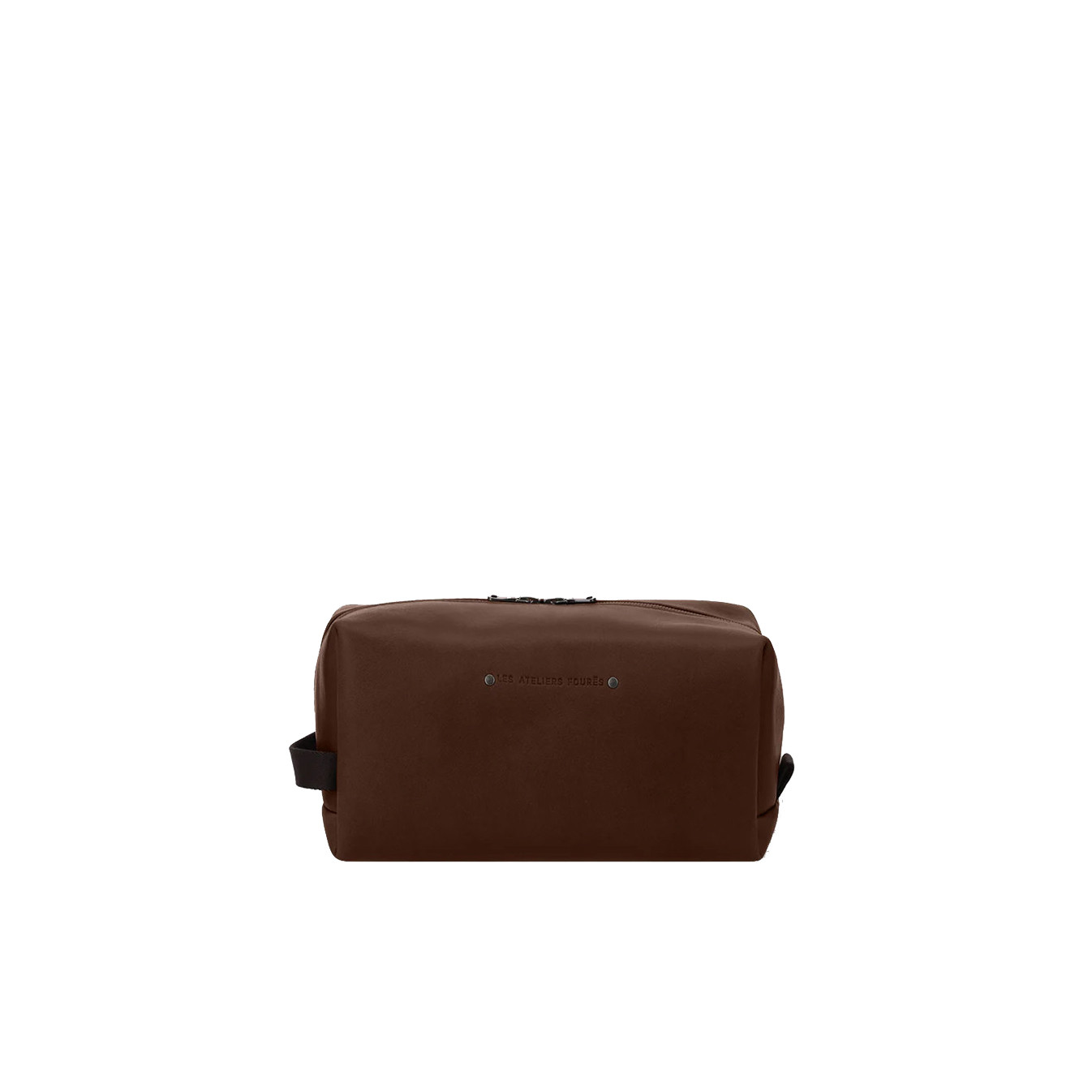 Ateliers Fourès Baroudeur Wash Bag F9815 Cognac