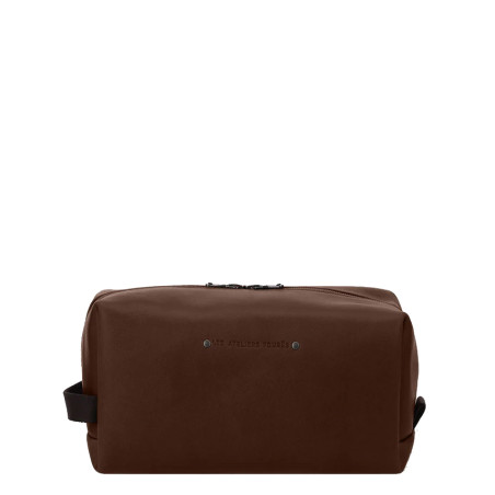 Ateliers Fourès Baroudeur Wash Bag F9815 Cognac