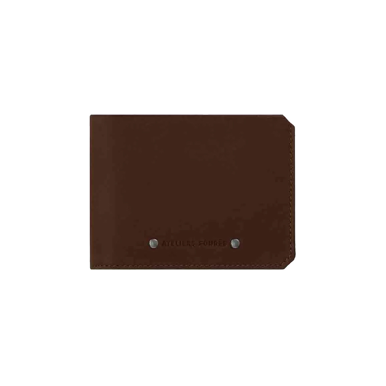 Ateliers Fourès Baroudeur Wallet in Ulysse Cognac Leather F960