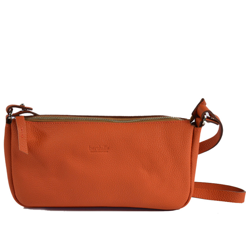 Berthille Berthe Orange Pouch