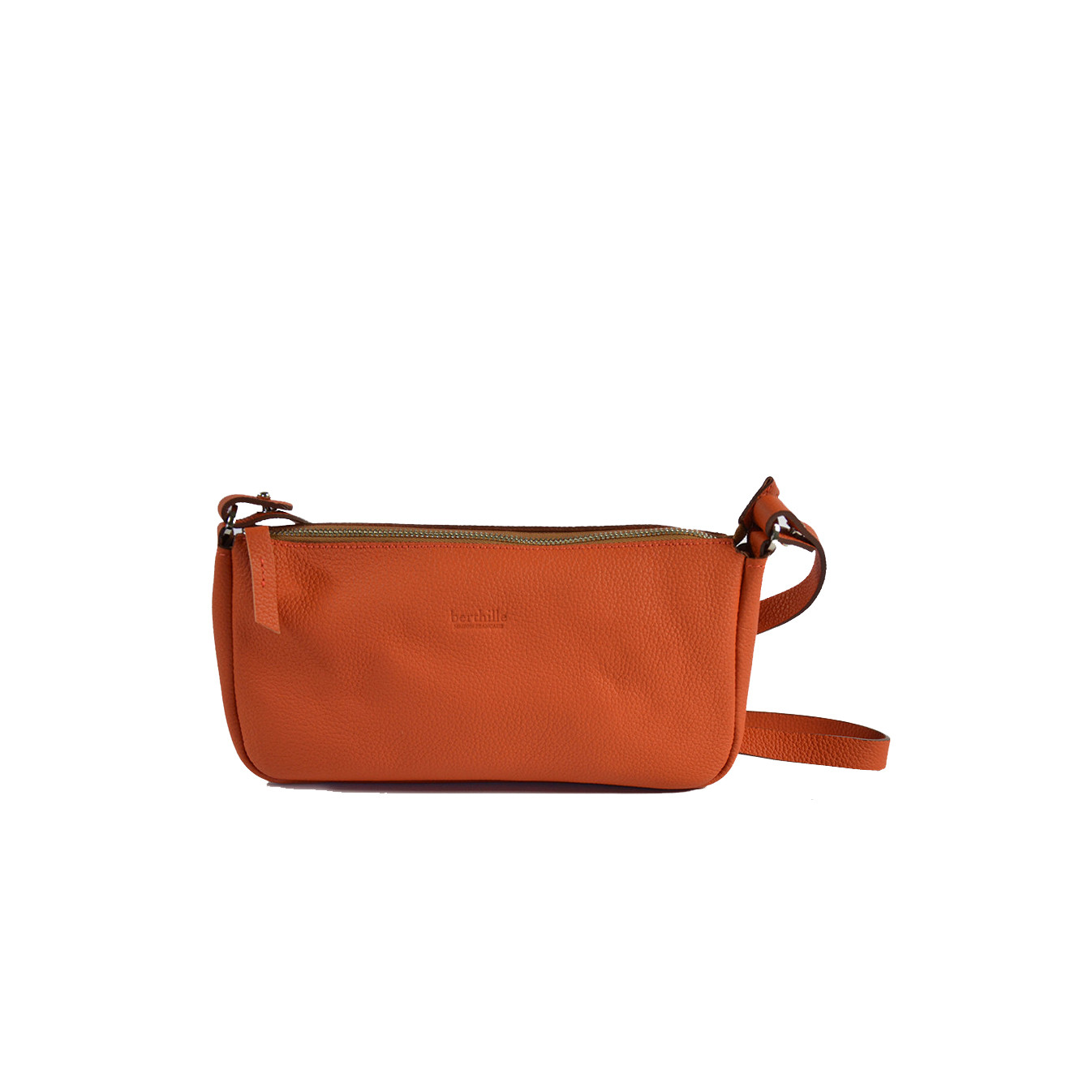 Berthille Berthe Orange Pouch