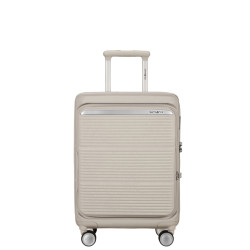 Samsonite Paralux 55cm 4-Wheel Expandable Suitcase Stone Grey