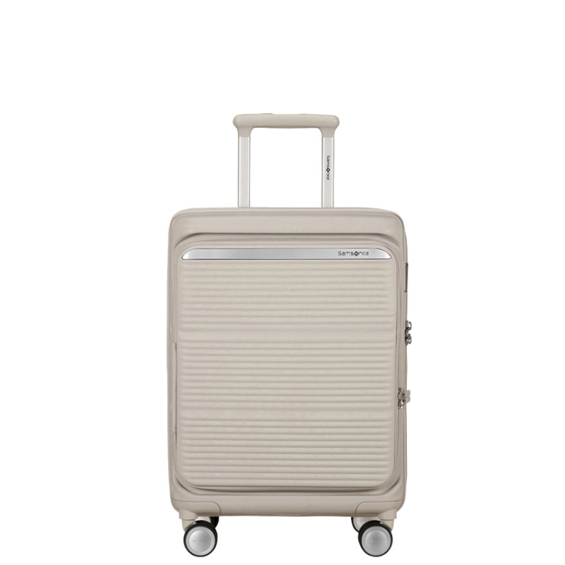Samsonite Paralux 55cm 4-Wheel Expandable Suitcase Stone Grey