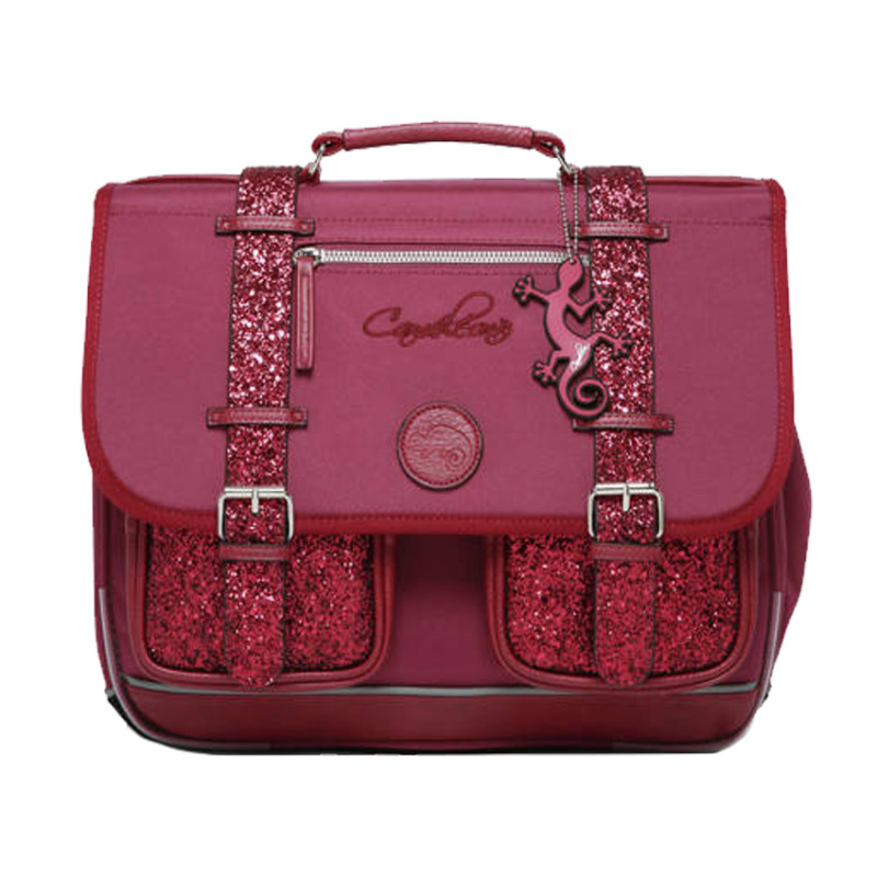 Cameleon Vintage Urban School Bag 35cm Glossy Cherry