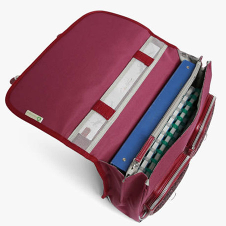Cameleon Vintage Urban School Bag 35cm Glossy Cherry