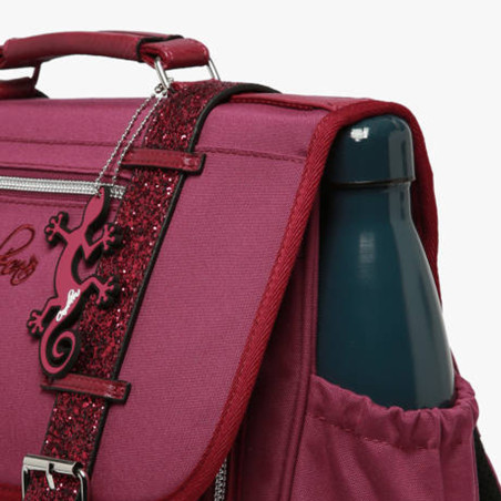 Cameleon Vintage Urban School Bag 35cm Glossy Cherry
