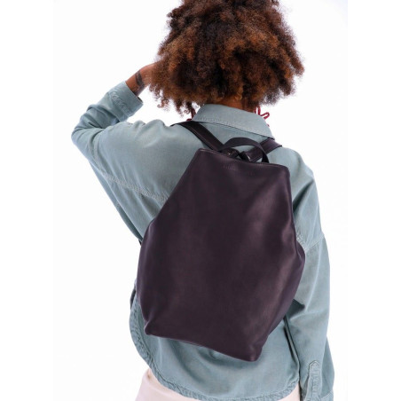 Les Ateliers Fourès Adventurer Foldable Backpack B418 Black