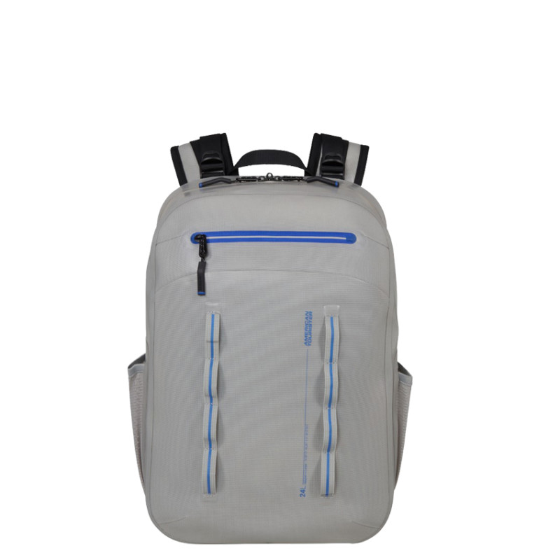 American Tourister Colourdry Carry-On Backpack 15.6" Glacial Silver