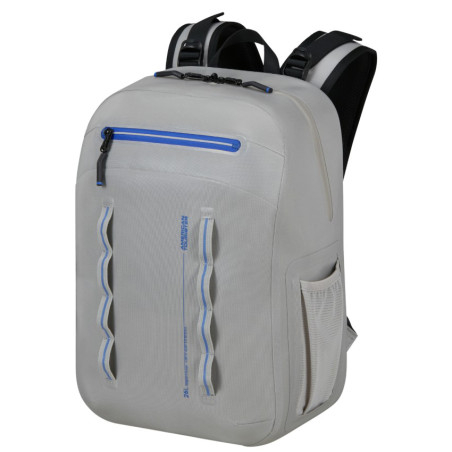 American Tourister Colourdry Carry-On Backpack 15.6" Glacial Silver