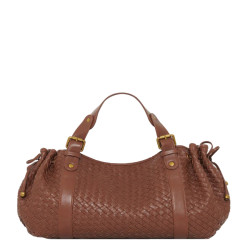 Gérard Darel The 24 Hours Braided Leather Handbag