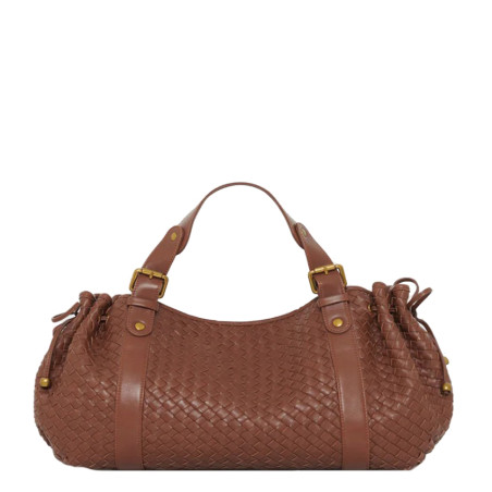 Gérard Darel The 24 Hours Braided Leather Handbag