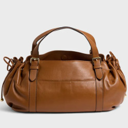 Gérard Darel Le Saint Germain Cognac Handbag