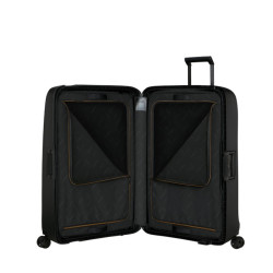 Samsonite Essens Valise Trolley Extensible 4 Roues & TSA 81Cm Graphite ouvert
