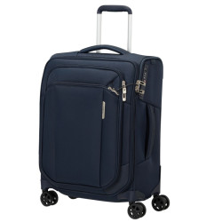 Samsonite Respark Carry-On Suitcase 4 Wheels 55Cm Midnight Blue