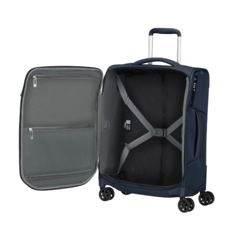 Samsonite Respark Carry-On Suitcase 4 Wheels 55Cm Midnight Blue