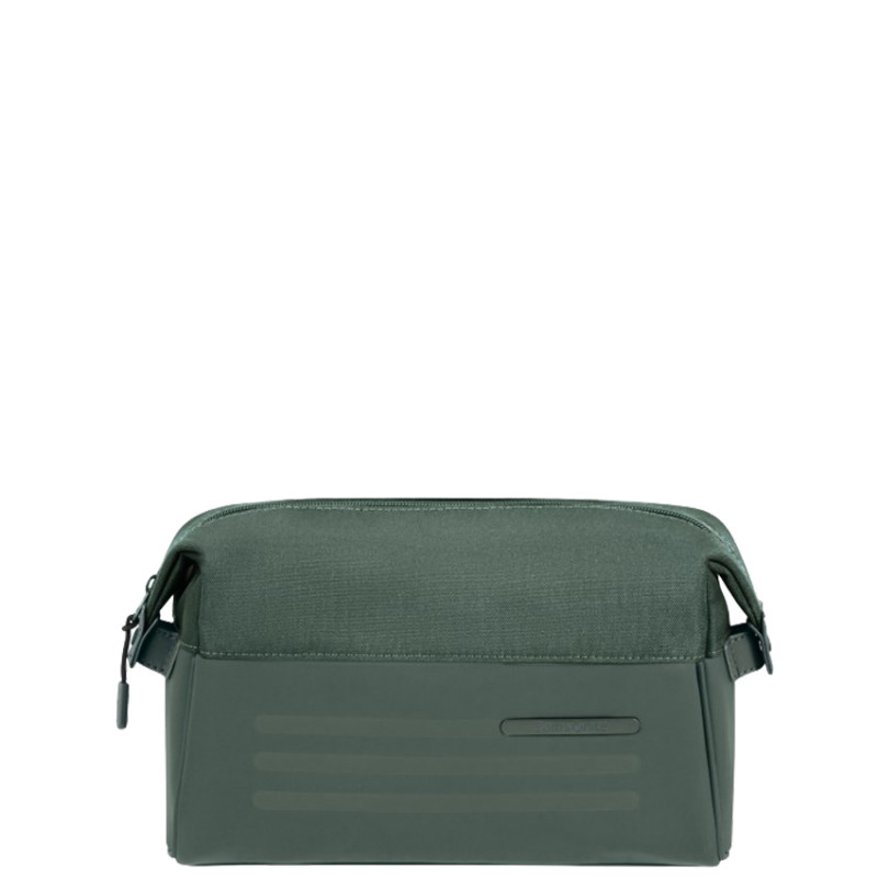 Samsonite Stackd Toilet Kit Soft Zipper Toiletry Bag Sage