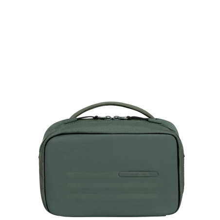 Samsonite Stackd Toilet Kit Vertical Zippered Toiletry Bag Sage