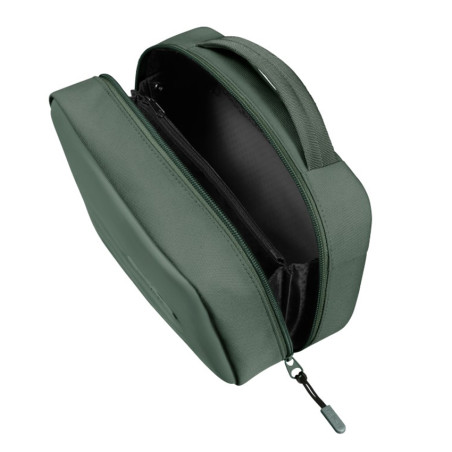 Samsonite Stackd Toilet Kit Vertical Zippered Toiletry Bag Sage