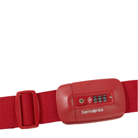 Samsonite T.A Revolution Luggage Strap Red