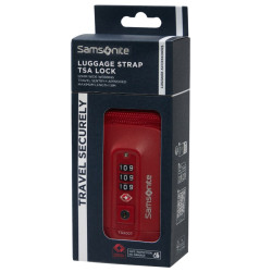 Samsonite T.A Révolution Sangle A Bagages Red emballage