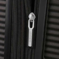 American Tourister Sound Box Spinner 67 cm Valise Trolley 4 Roues Golden Yellow