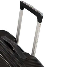 American Tourister Sound Box Spinner 67 cm Valise Trolley 4 Roues Golden Yellow