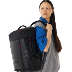 Eastpak Travelpack CNNCT Sac De Voyage Et À Dos 2 En 1 3w8 Top Black