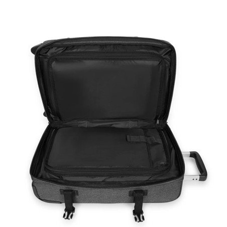 Eastpak Transit'R Plus S 77h Black Denim Wheeled Bag