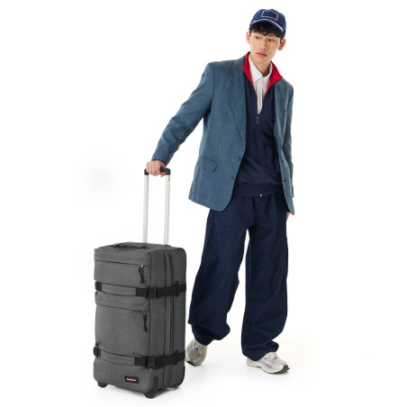 Eastpak Transit'R PLUS M Wheeled Bag 008 Black Denim