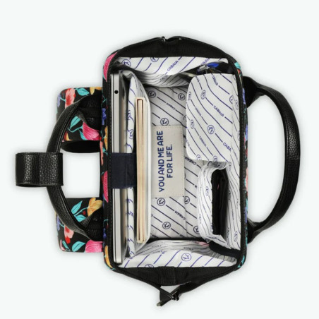 Cabaïa Small Reykjavik Sac à Dos 10,5" Genoa ouvert
