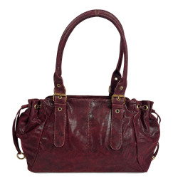 Farfouillette Shopping Bag Shiny Plum