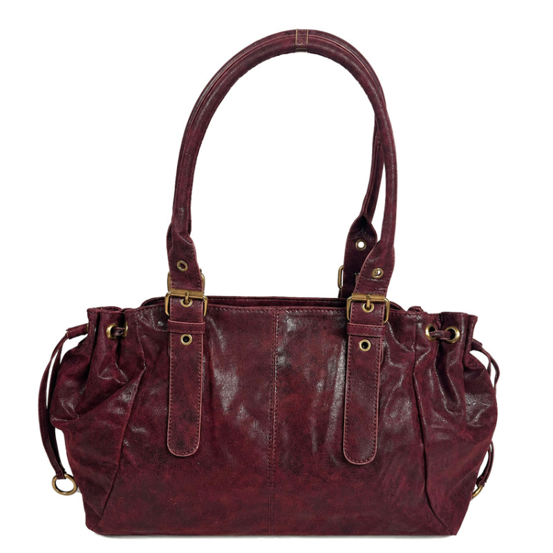 Farfouillette Shopping Bag Shiny Plum