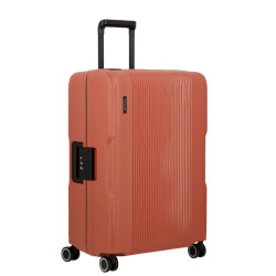 Jump Maxlock Edition 2026 Valise Moyenne 66cm 4 Roues Fermeture TSA Brique côté