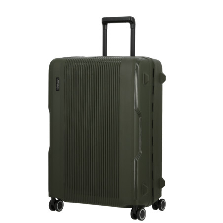 Jump Maxlock Edition 2026 Medium Suitcase 66cm 4 Wheels TSA Lock Khaki