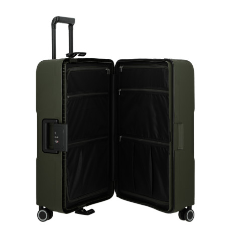 Jump Maxlock Edition 2026 Medium Suitcase 66cm 4 Wheels TSA Lock Khaki