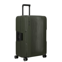 Jump Maxlock Edition 2026 Medium Suitcase 66cm 4 Wheels TSA Lock Khaki